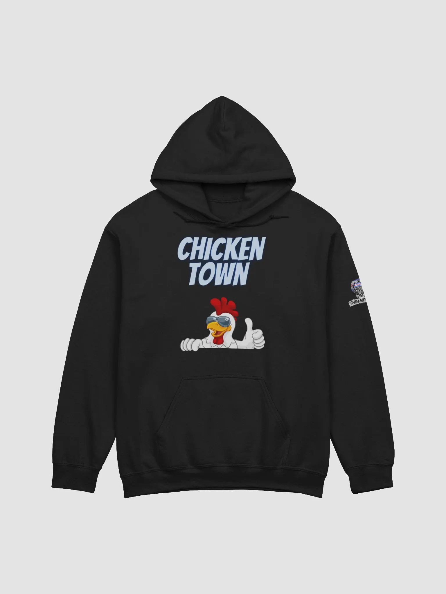 chicken town hoodie product image (1)