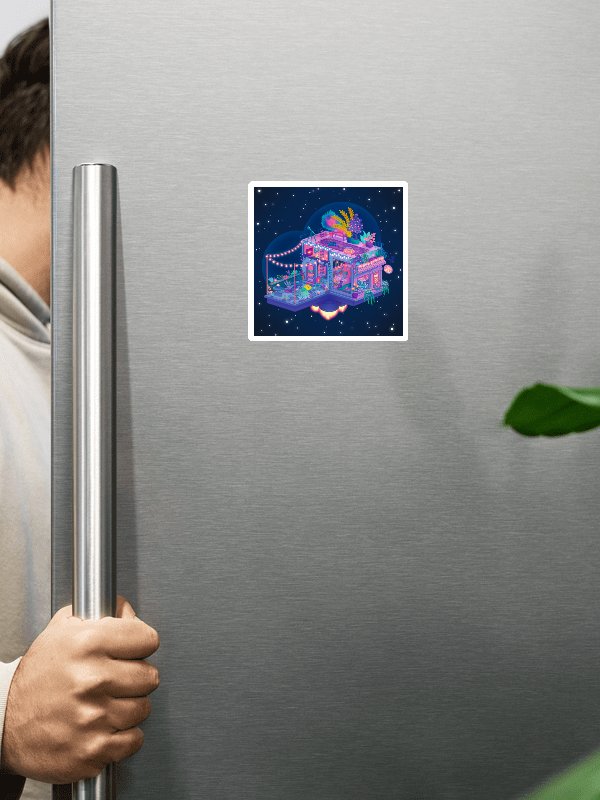 Galaxy Garden Cafe - Magnet product image (3)