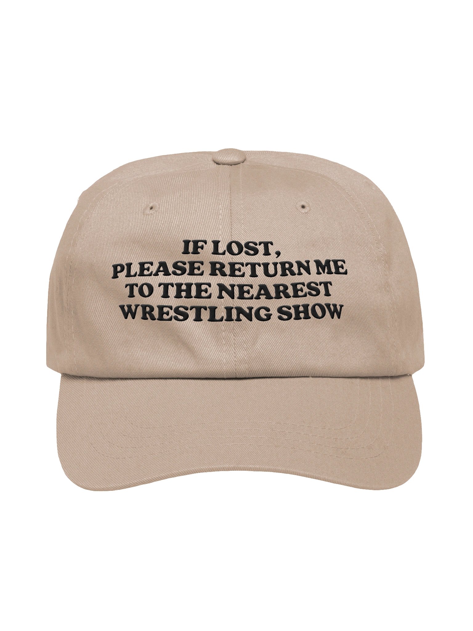 All Roads Lead To Wrestling Embroidered Dad Hat product image (1)