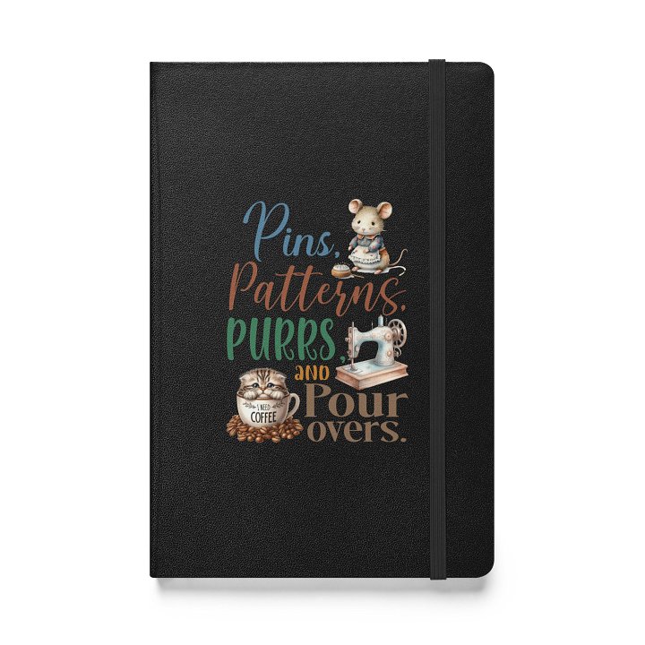 Whimsical Pins Patterns Purrs Journal product image (1)