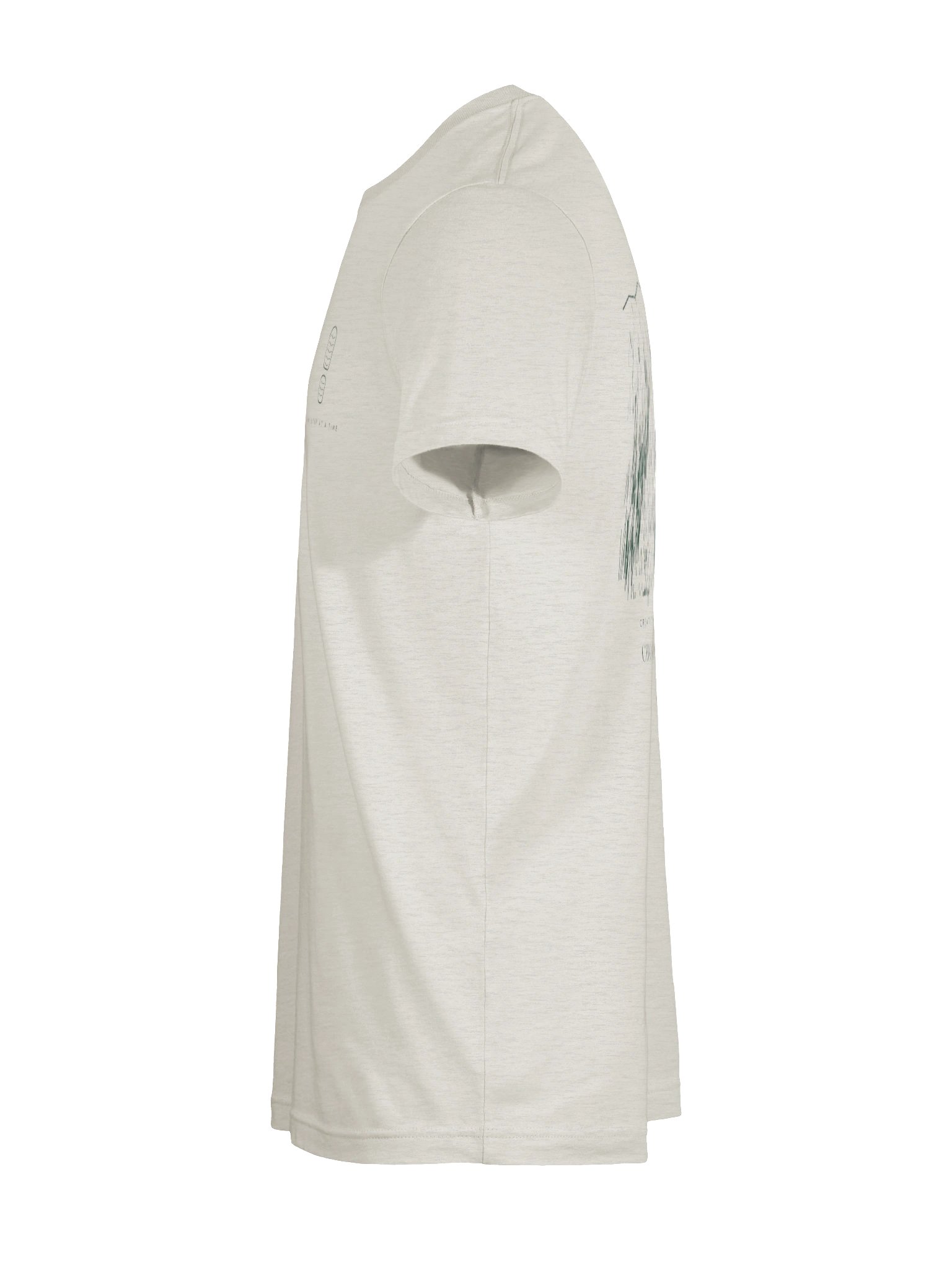 Mindset Evolution — The Consistency Tee (Heather Dust) product image (9)