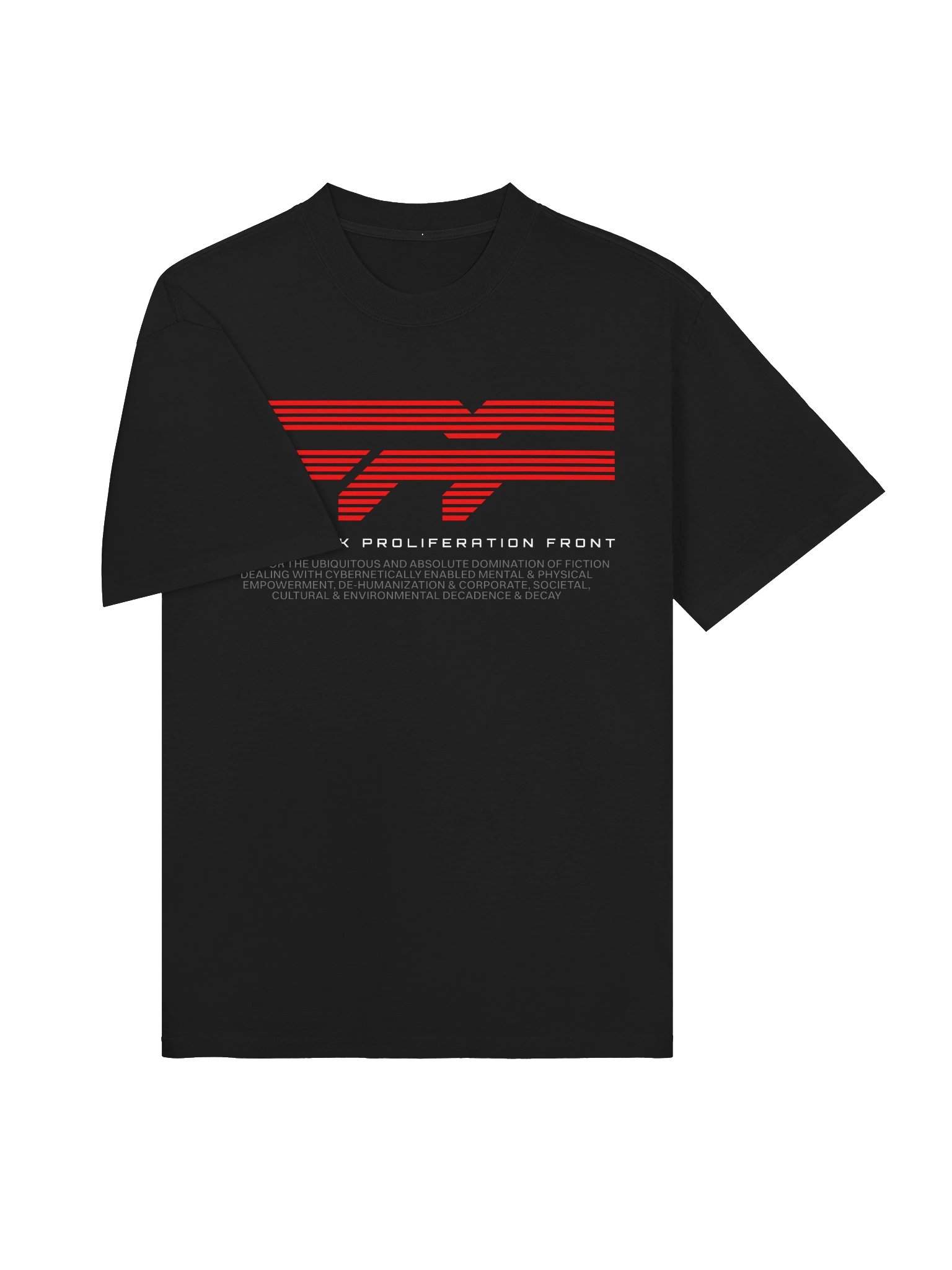 Cyberpunk Proliferation Front Tee - AS Colour Premium Oversized Faded T-Shirt product image (3)