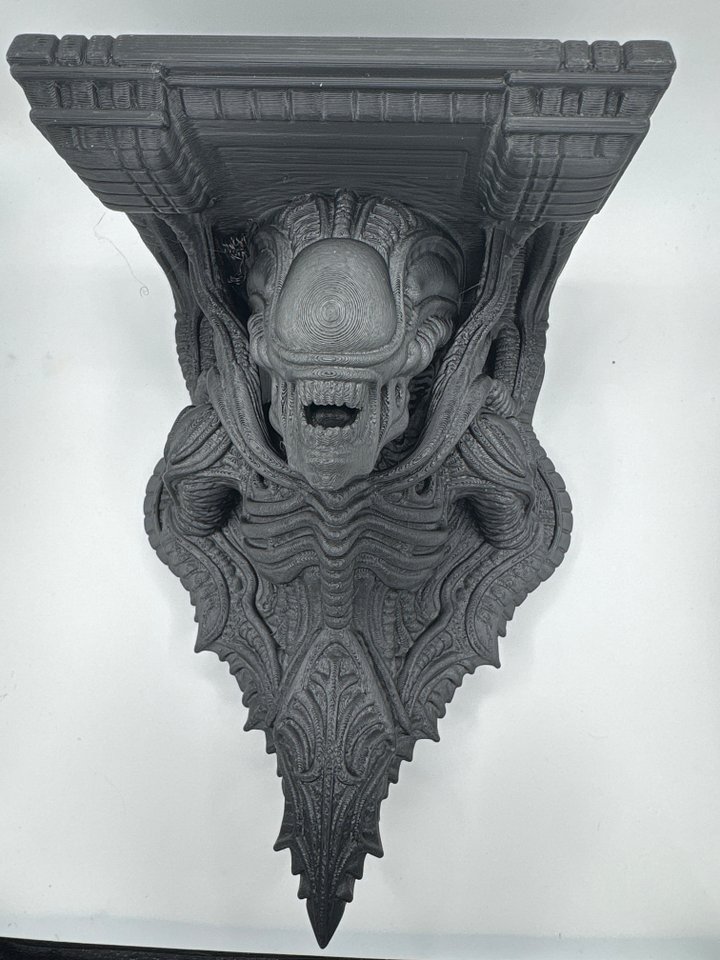 HR Geiger style shelf, Xeno morph product image (1)