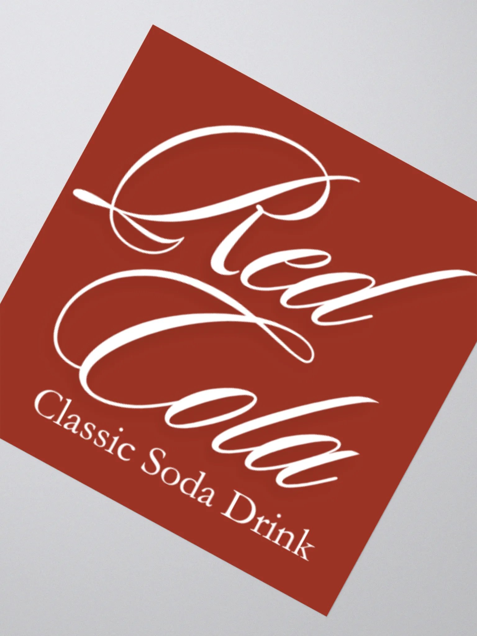Red's Cola | Kiss Cut Stickers by Allcolor product image (2)