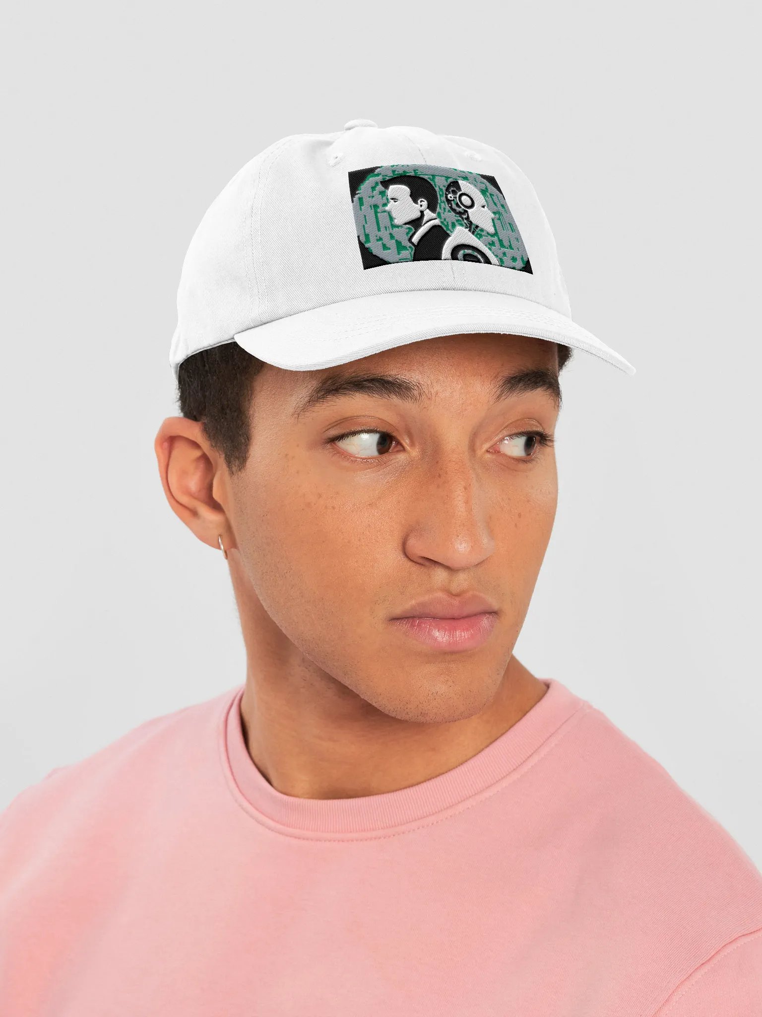 (LIMITED EDITION) white hacker cap product image (6)