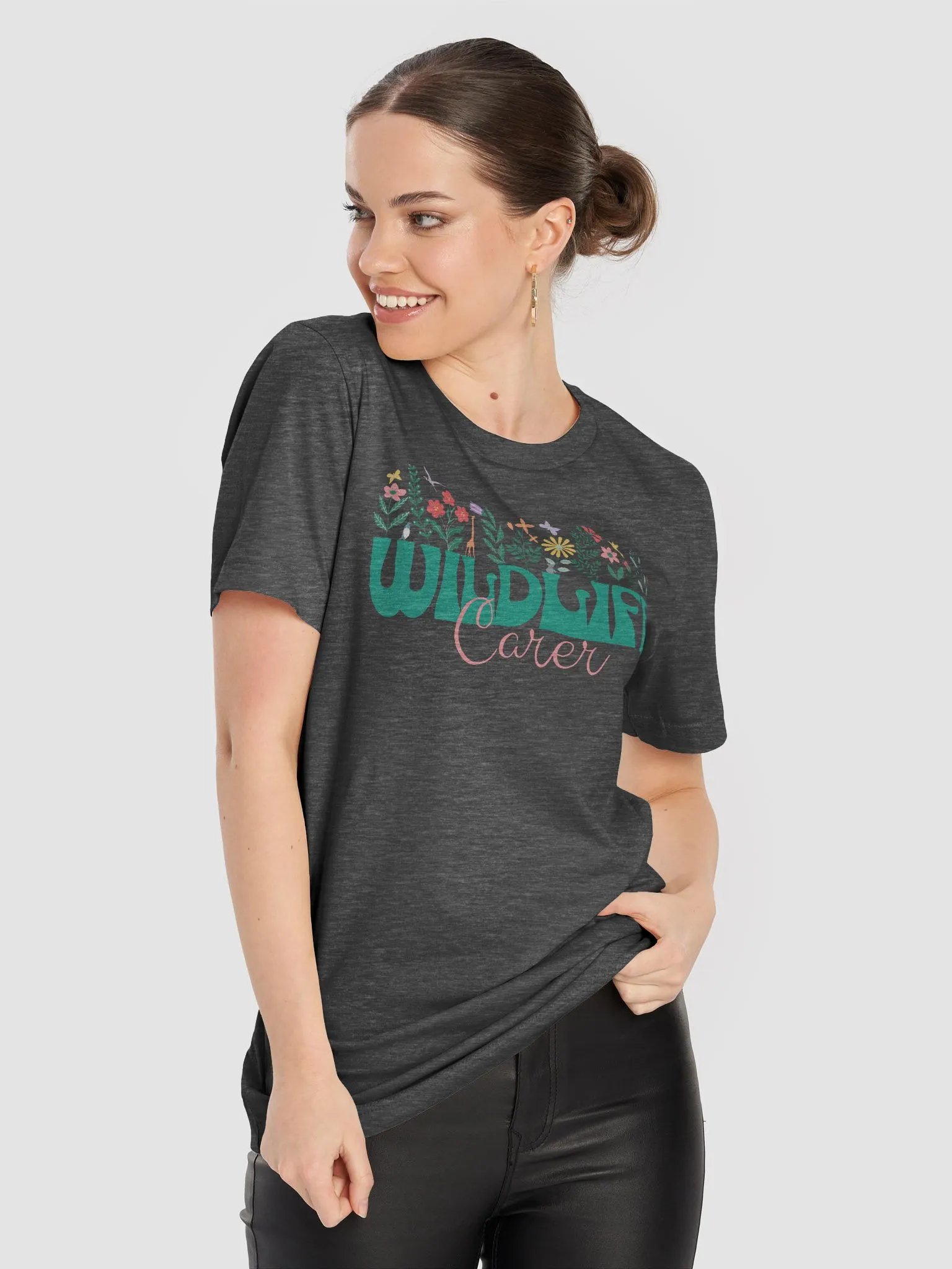 Wildlife Carer T-Shirt, Wildlife Volunteer Gift, Wildlife Lover T-shirt product image (5)