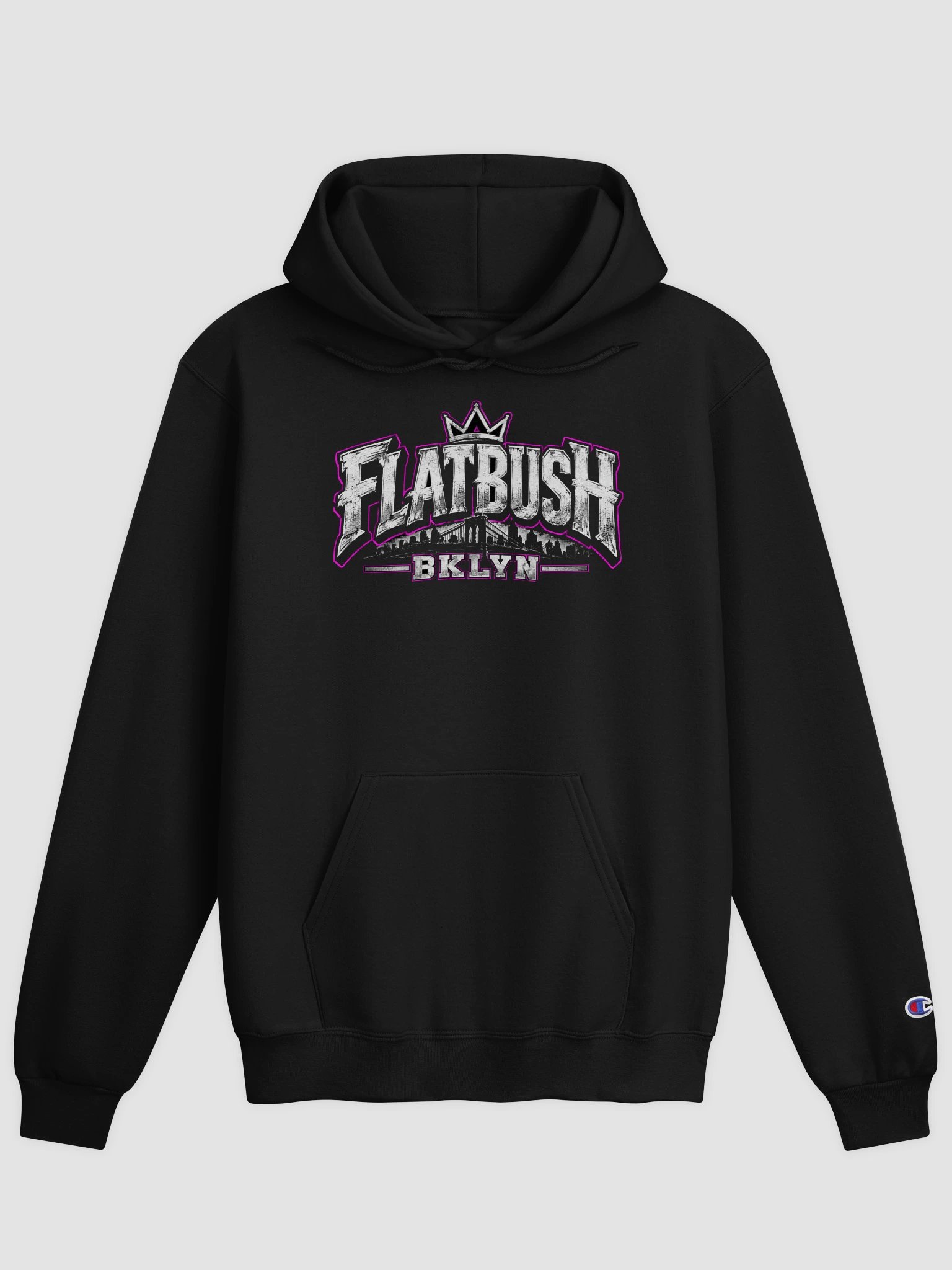 Flatbush Bklyn Hoodie (Magenta) product image (1)