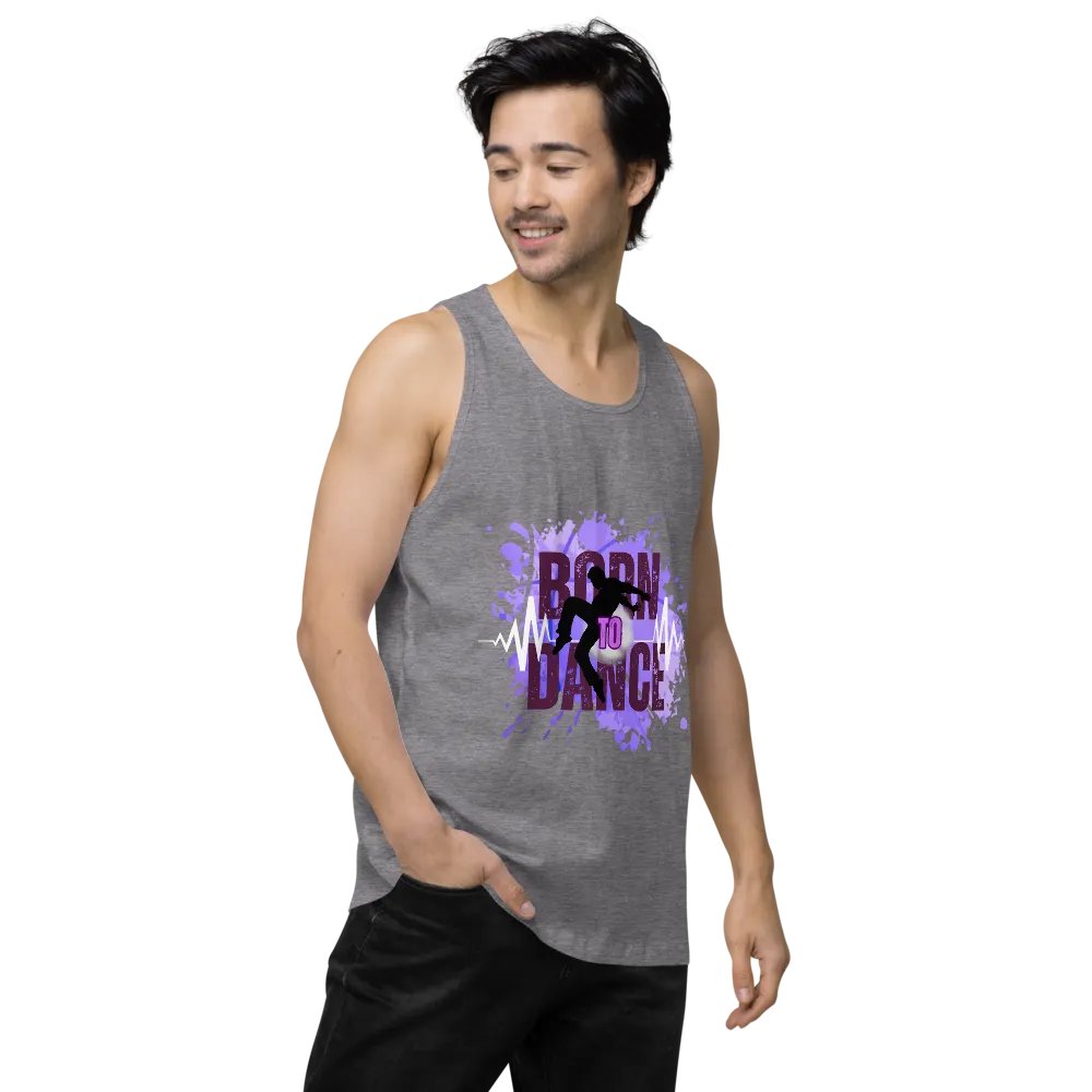 Born to Dance His Silhouette Embrace Tank Top product image (119)