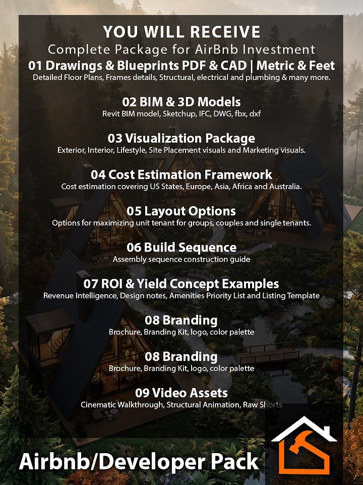 The Cherry Oak Cabin [AF015] The Developer's Package product image (2)