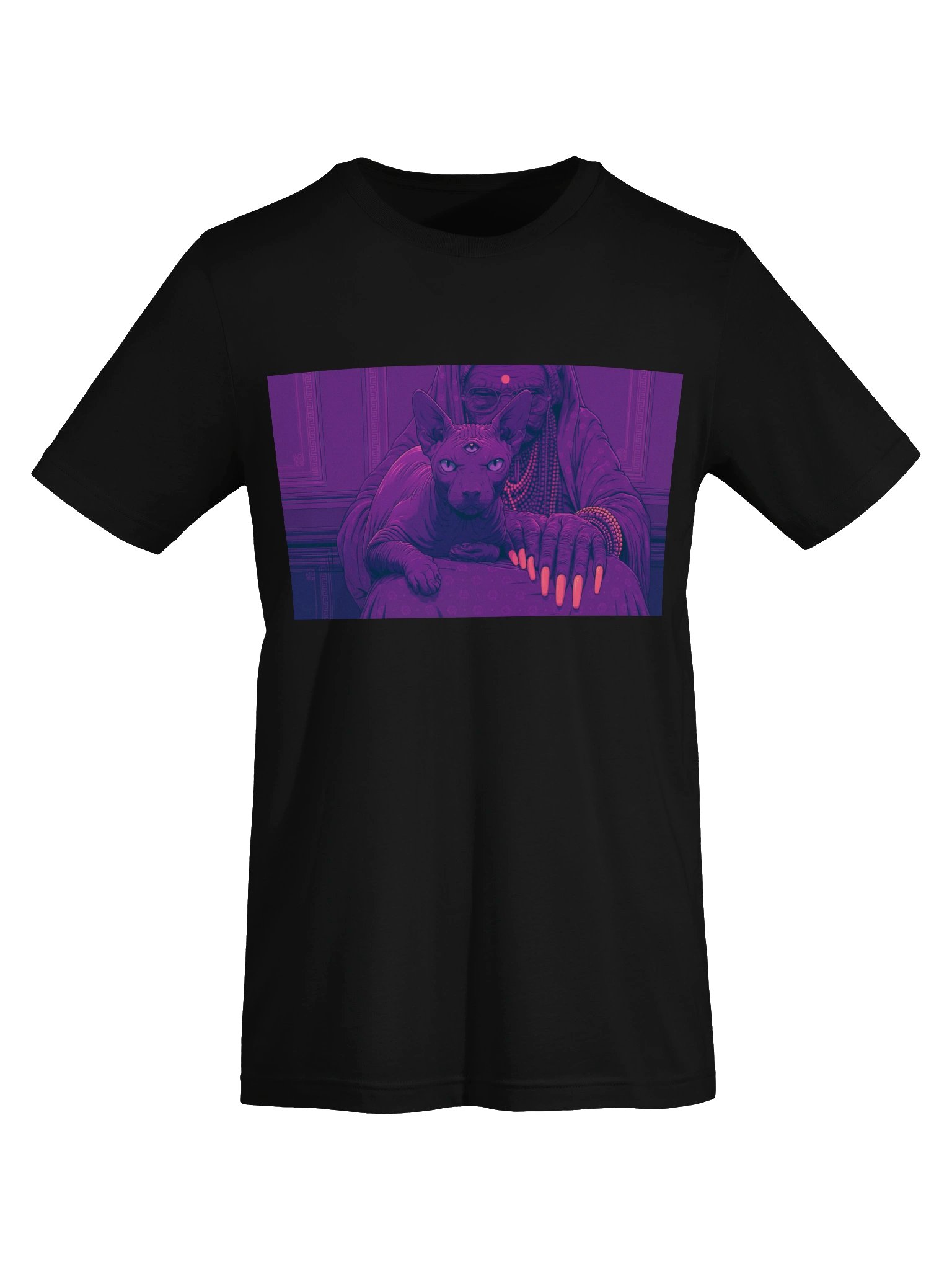 MAGIC OUIJA CAT - UNISEX SOFT TEE product image (23)