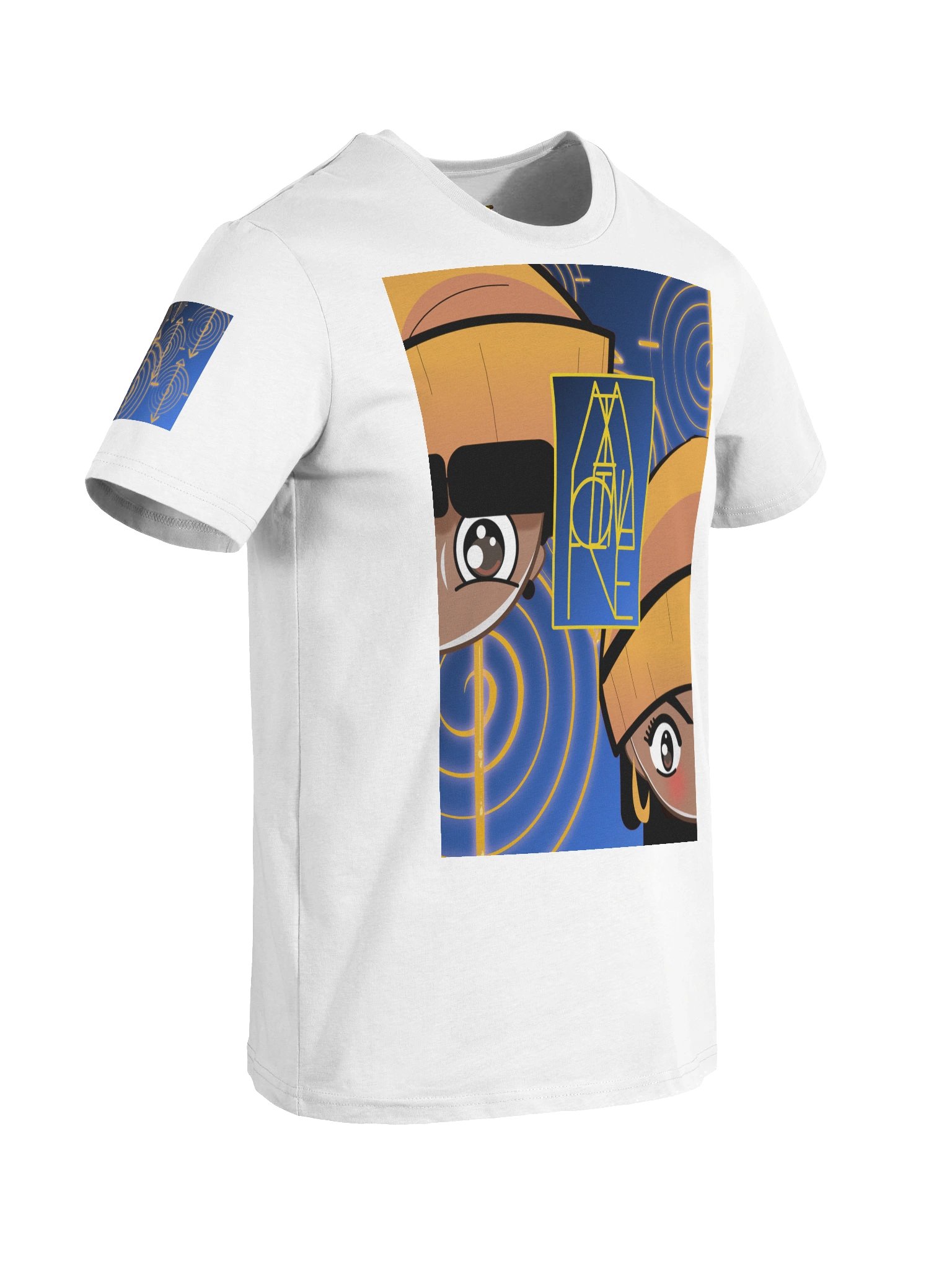 Pixelated Revolution Water Element Organic Tee product image (16)
