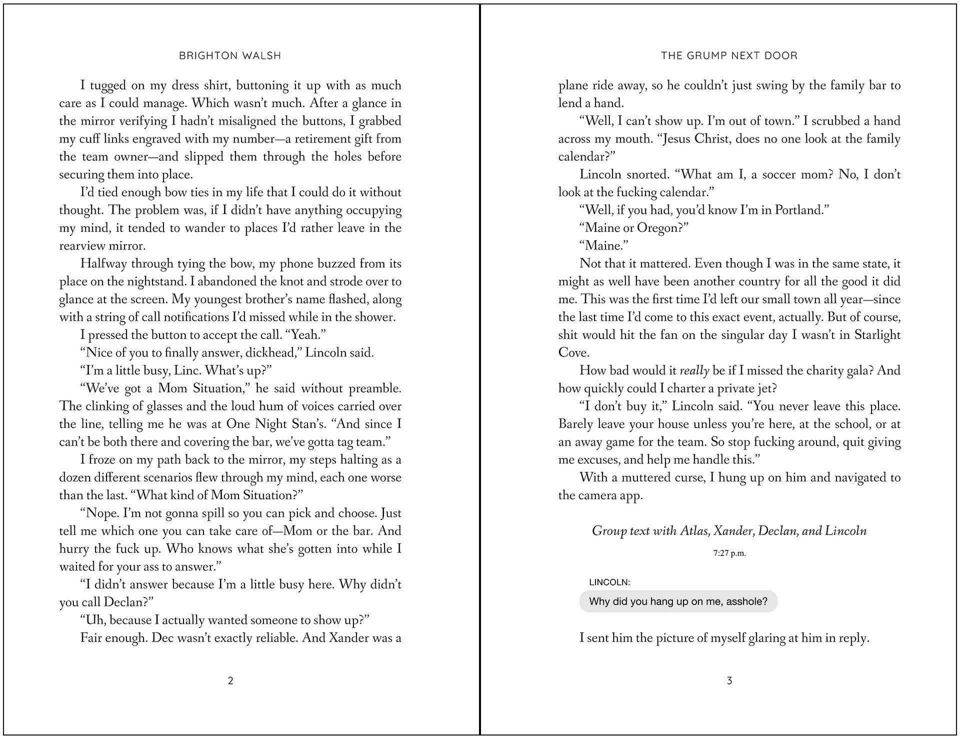The Grump Next Door (Special Edition Paperback) product image (3)
