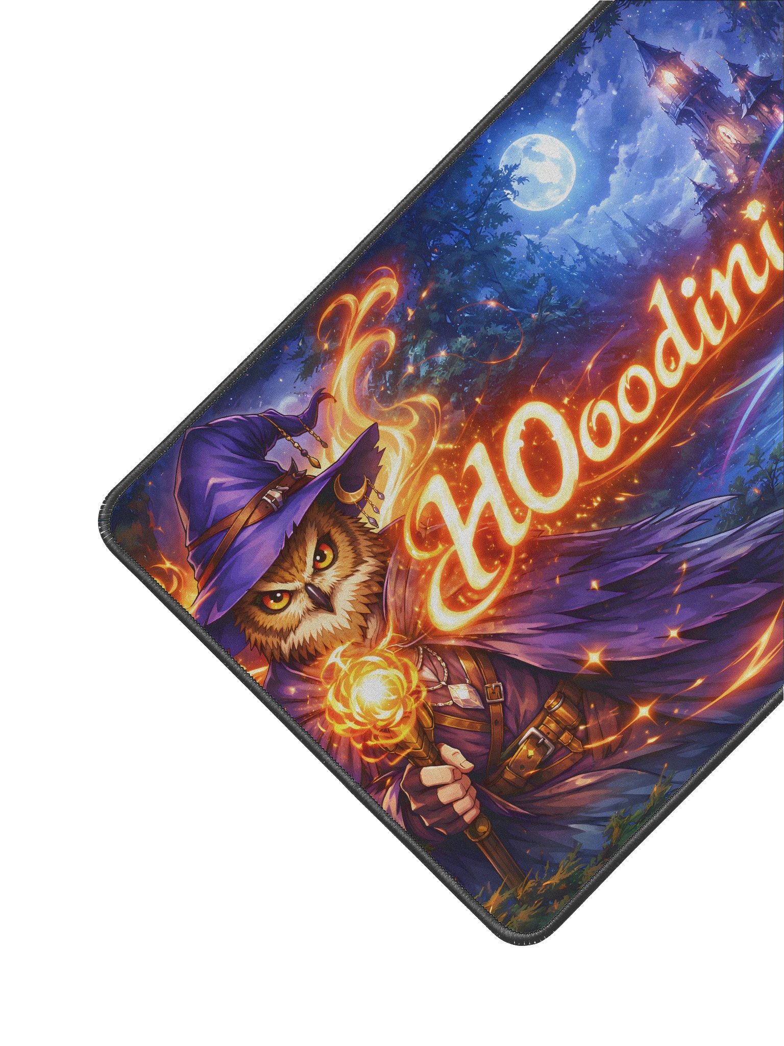 H0oodini Wizard Owl Desk Mat product image (2)