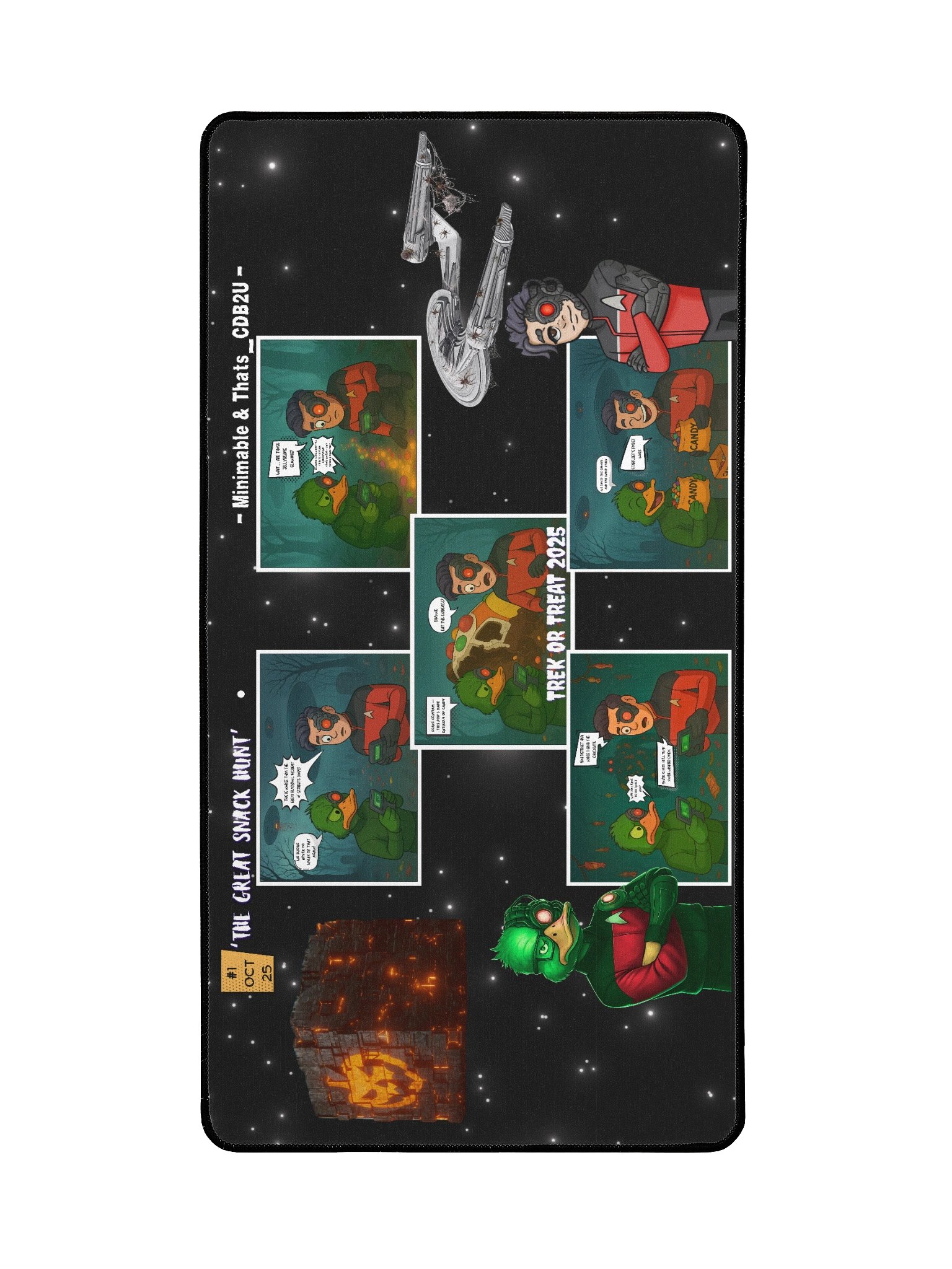 Mini x CDB2U Comic - Issue #1 - Deskmat product image (2)
