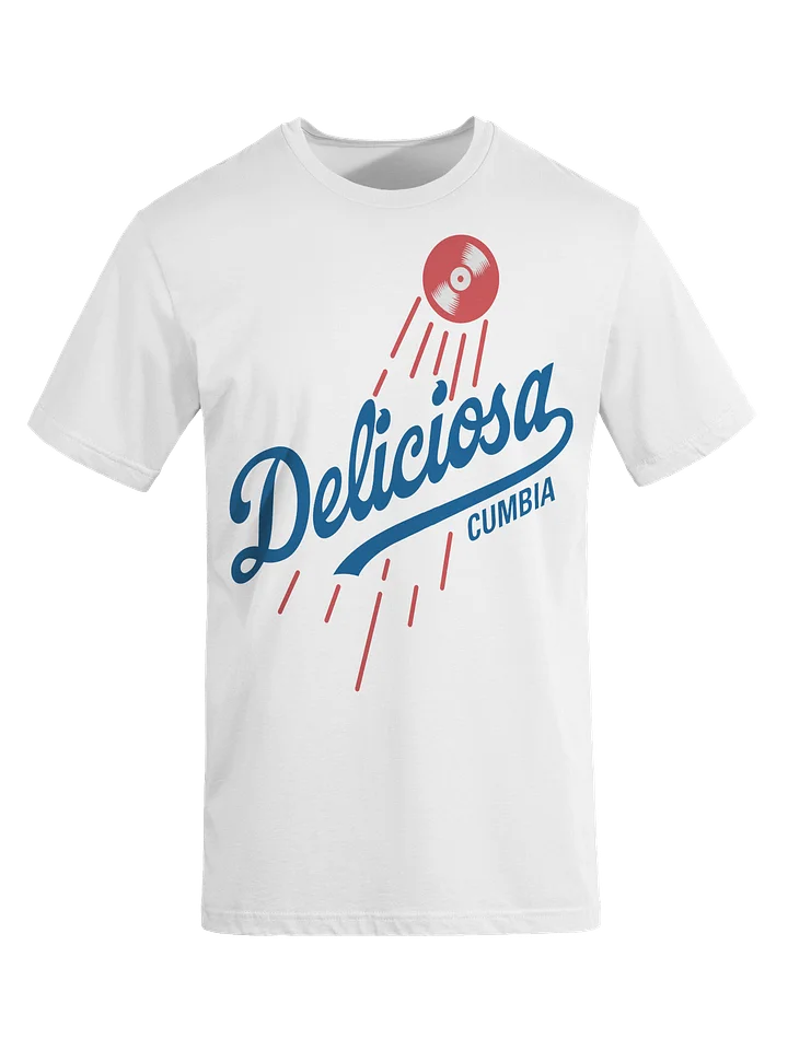 DELICIOSA CUMBIA | WHITE TEE | UNISEX | L.A. product image (1)