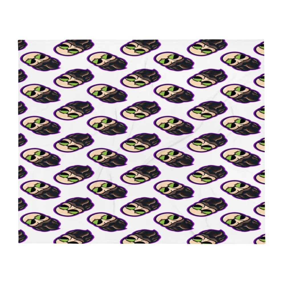 Logo Pattern Throw Blanket product image (2)