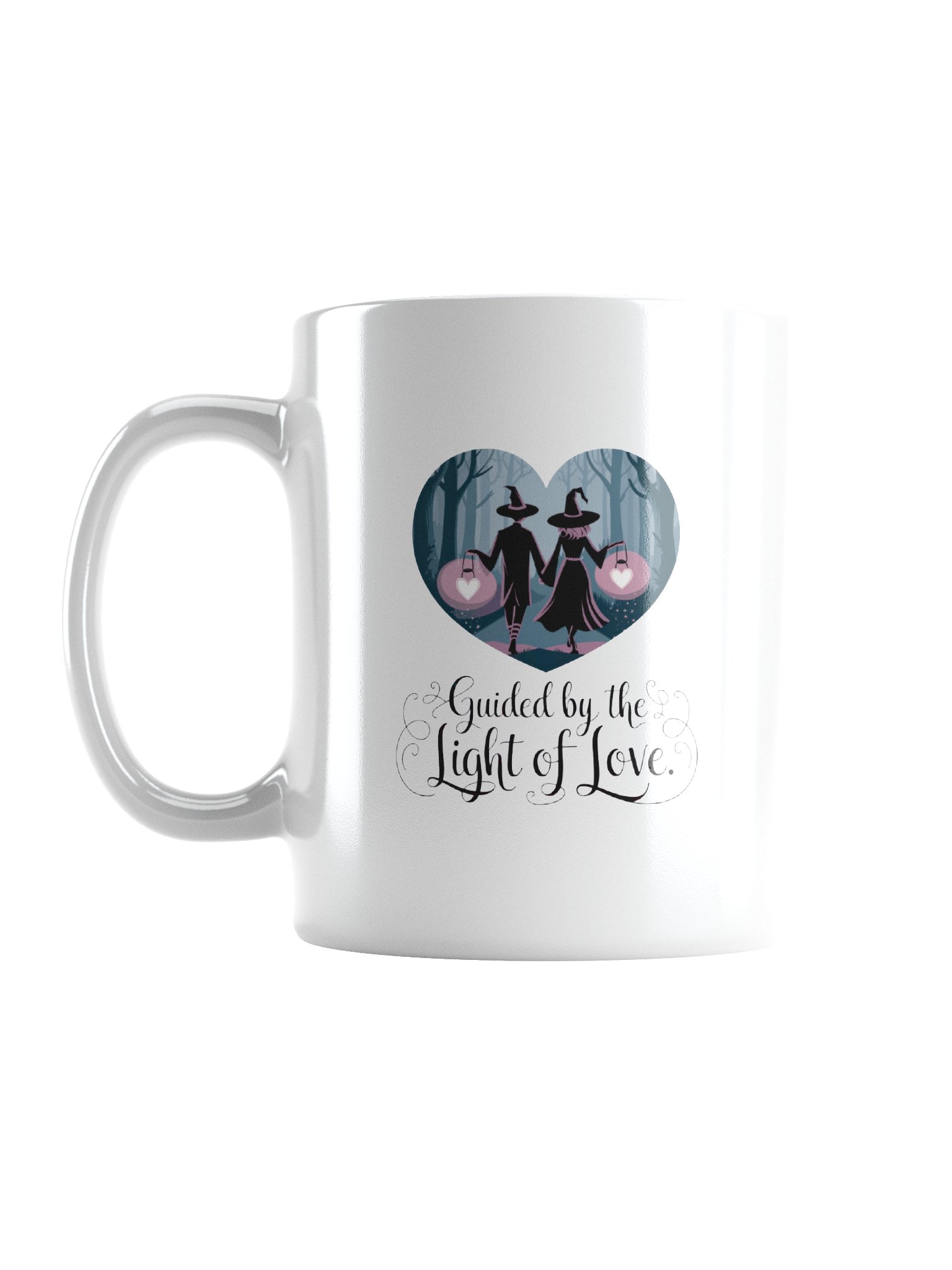 Witch Valentine's Day Gift | Gothic Romance Mug | Witchy Couple Love Gift | Dark Academia product image (1)
