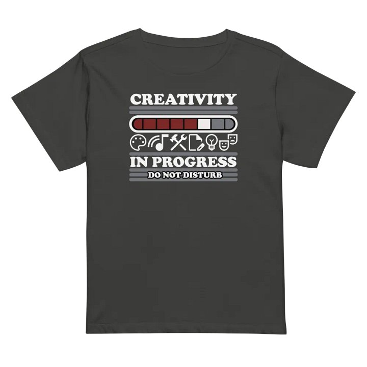 Creativity in Progress - Formfitting/Babydoll tee product image (2)