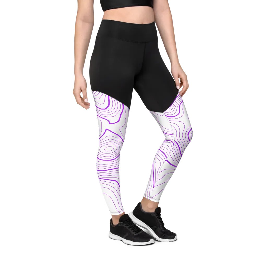 White Topography Leggings product image (7)