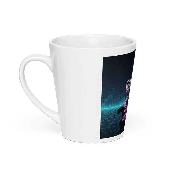 Neon Cyberpunk Latte Mug product image (1)