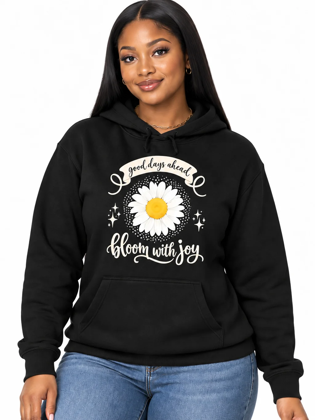 Good Days Ahead Daisy Hoodie product image (1)