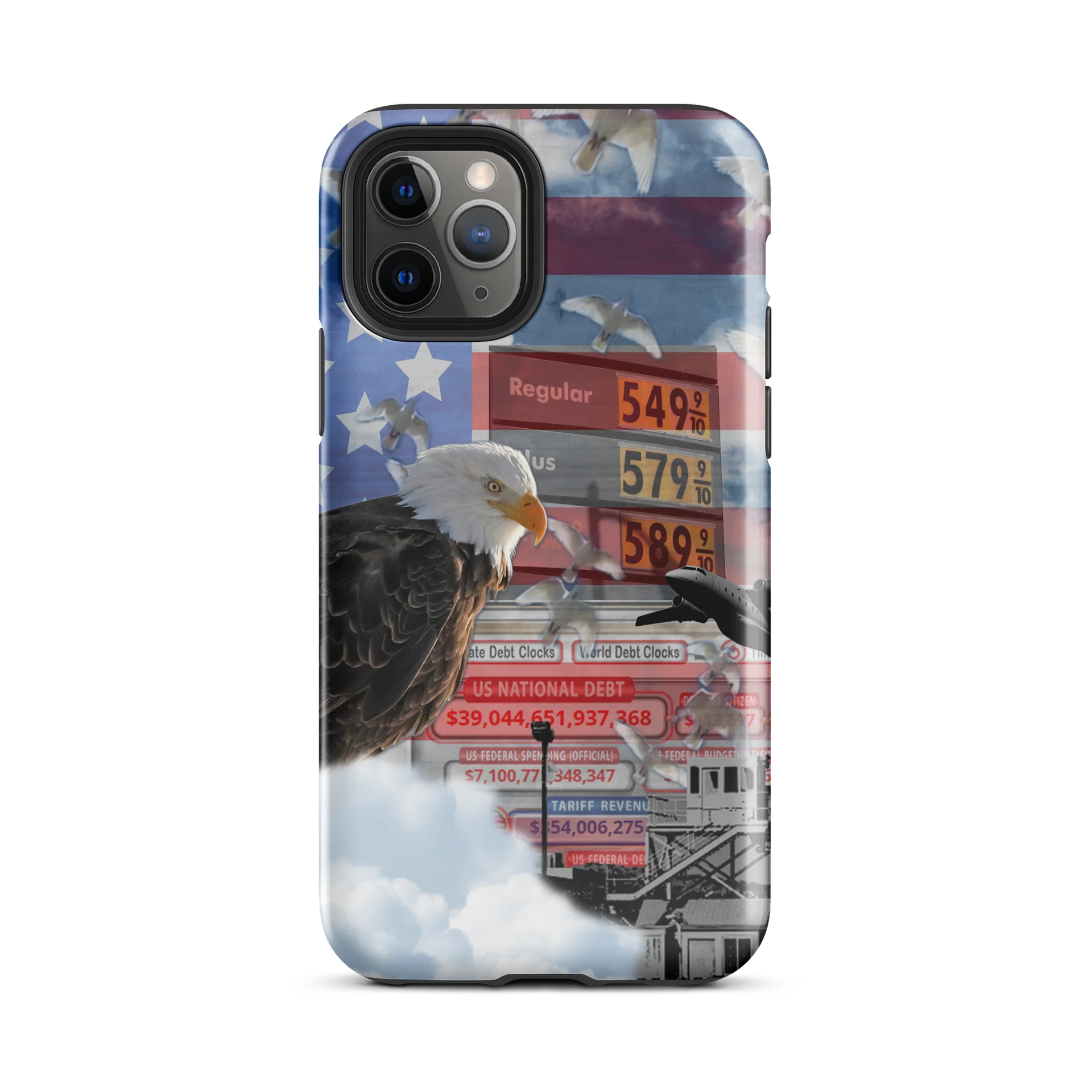 AMERICA HAS A PROBLEM... - iPHONE TOUGH CASE product image (29)