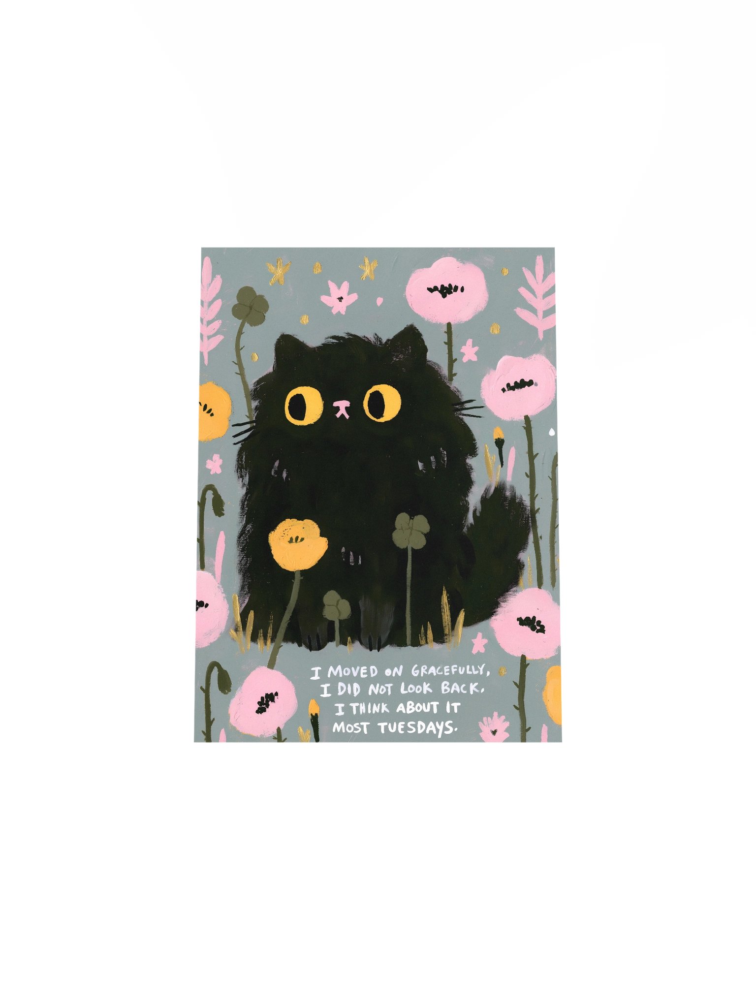 Graceful Black Cat Quote Poster product image (28)