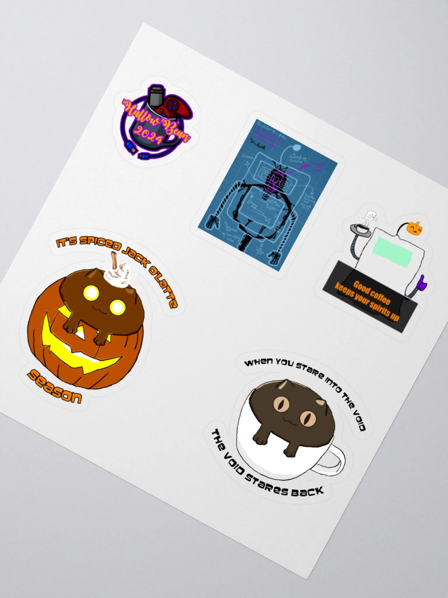Ghost Pals Sticker Set - HallowBean 2024 product image (4)