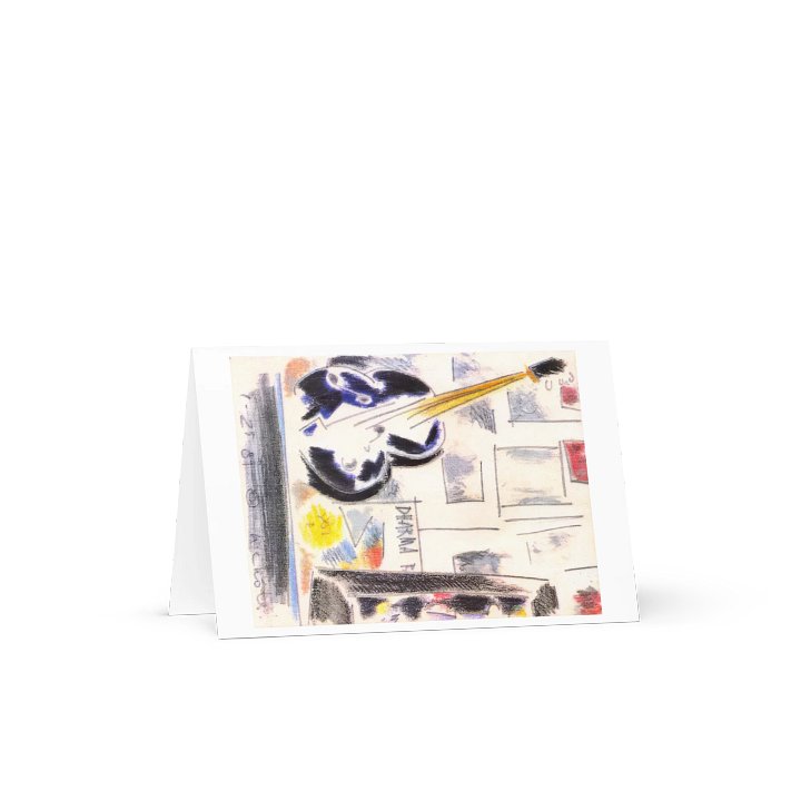 Guitar 01.24.89 Greeting Card product image (2)