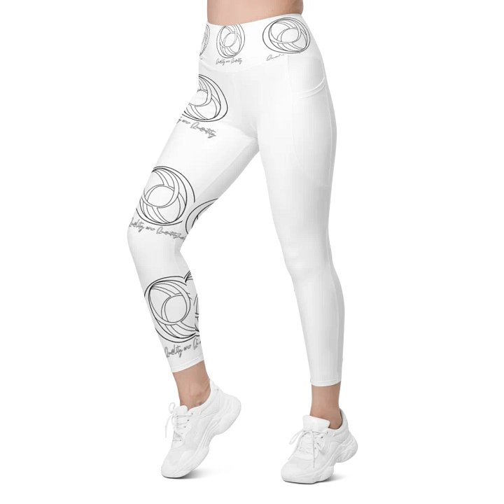 Women's Leggings (White) product image (2)