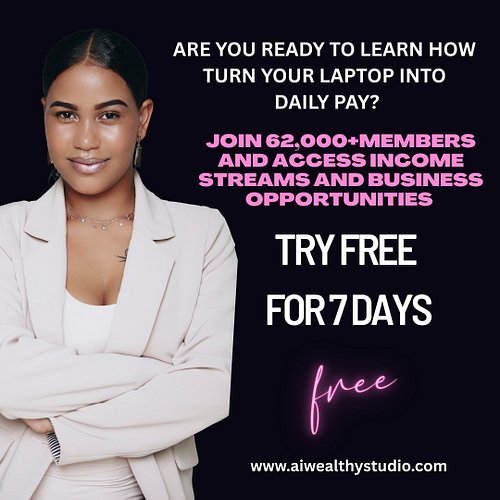 What if you could learn how to start a business from beauty to creating digital products,, budgeting, crypto, amazon, dropshi...