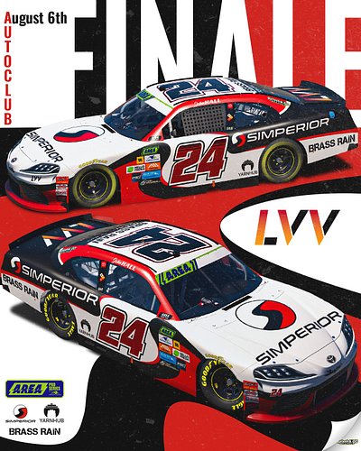 A statement livery for a statement night 🏆 
@simperior_simracing steps up as primary sponsor for tonight's Autoclub finale as...