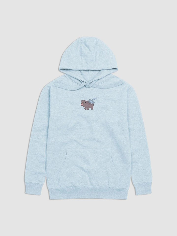MOODENG'S SPLASHY PREMIUM HOODIE! product image (1)