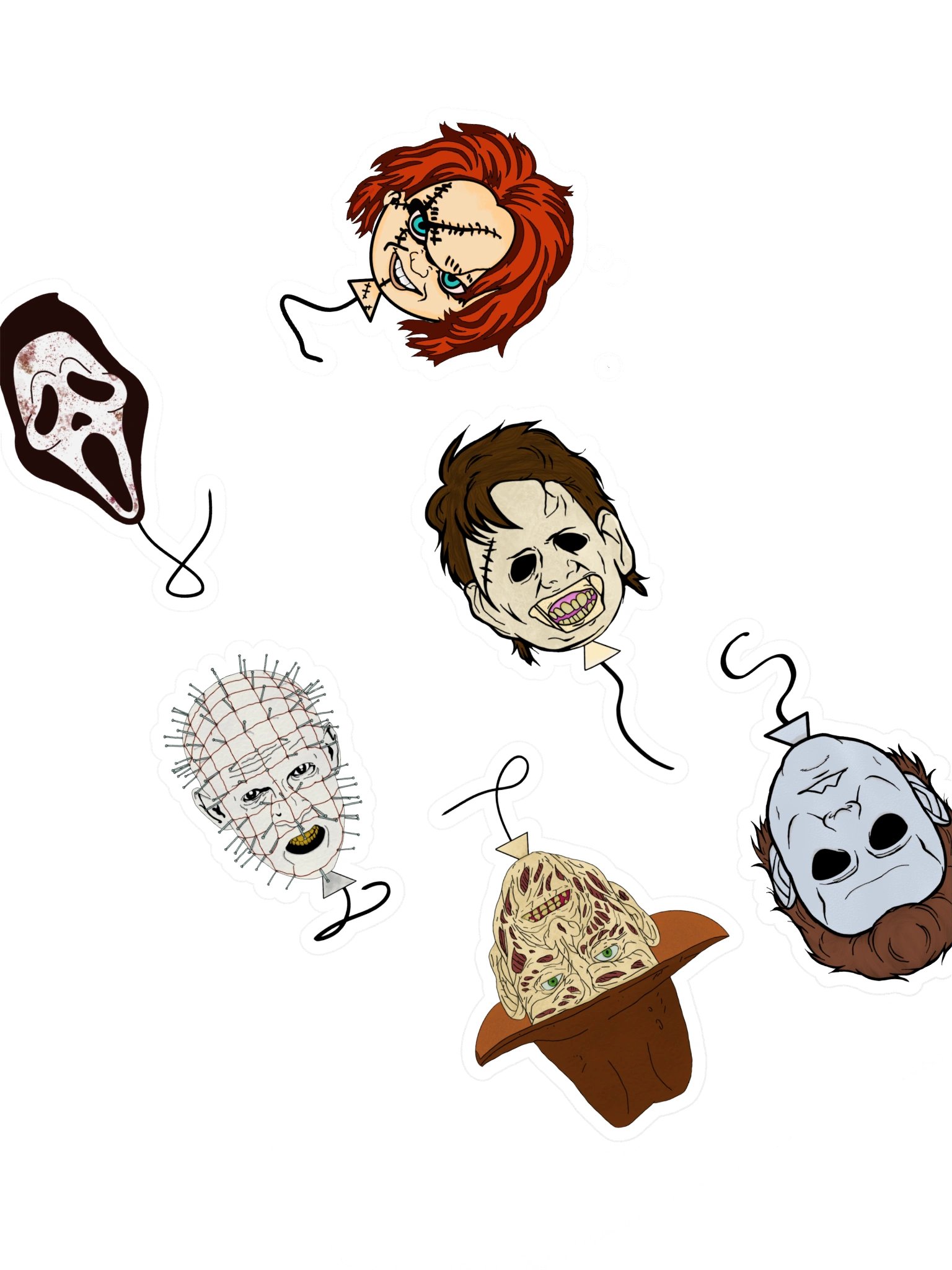 Dead by Daylight Balloon sticker pack product image (1)