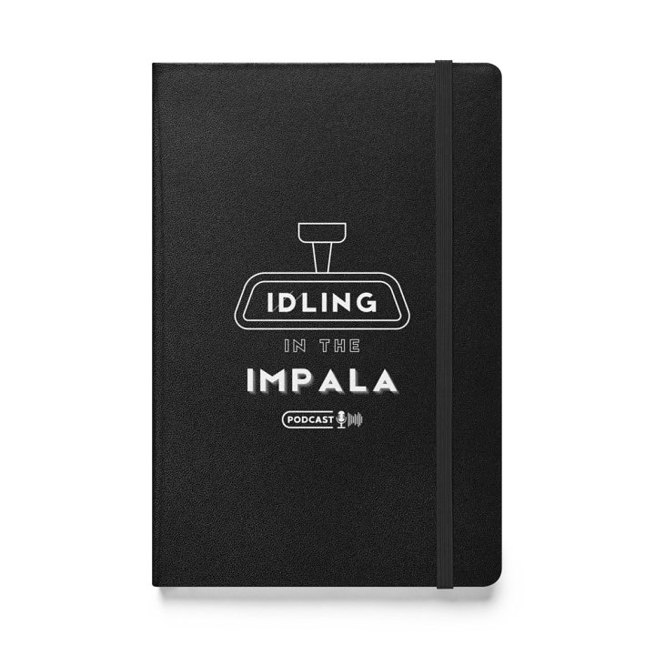 Idling in the Impala - Lined Notebook - Black product image (1)