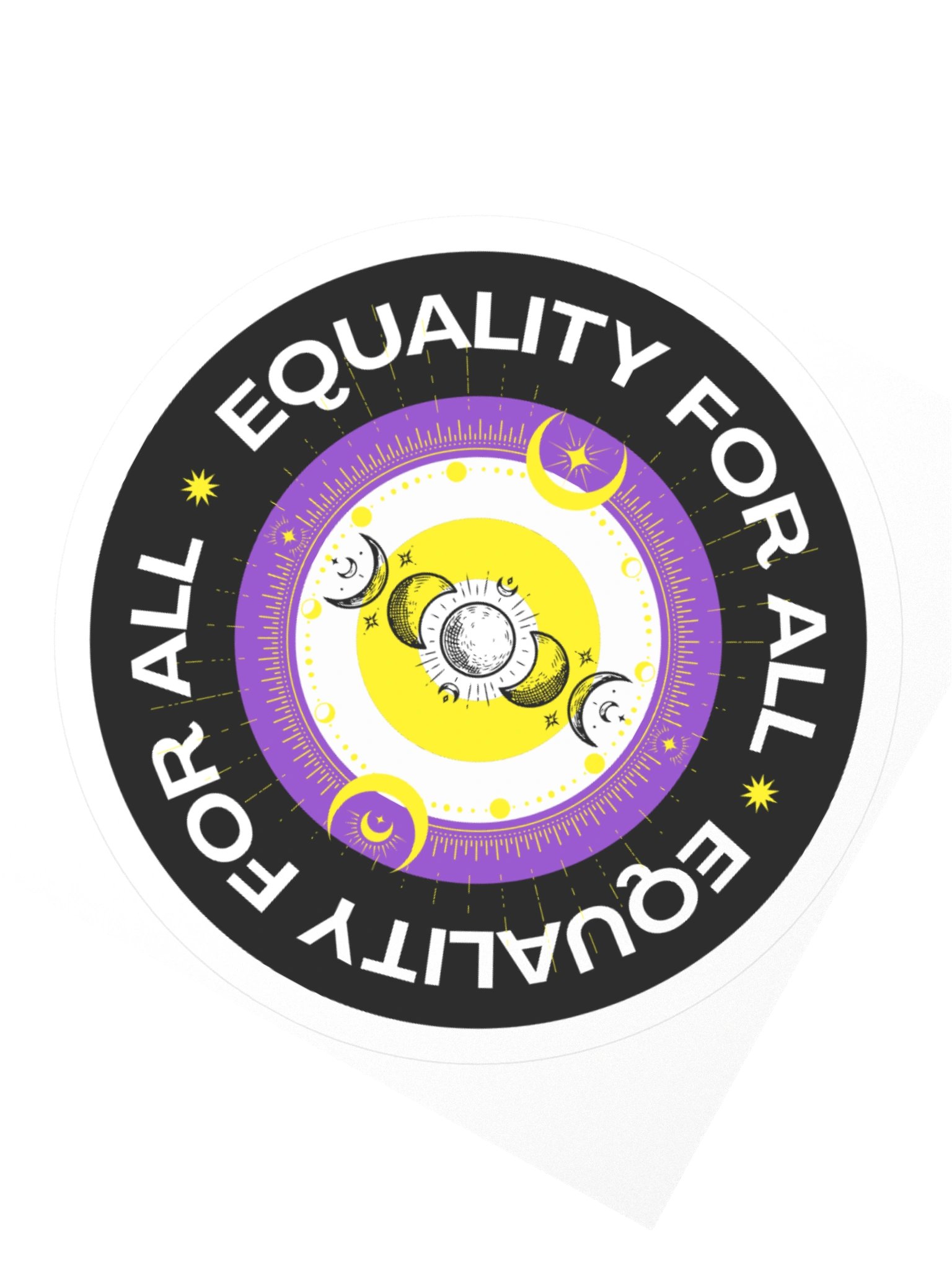 Equality NonBinary Sticker product image (6)