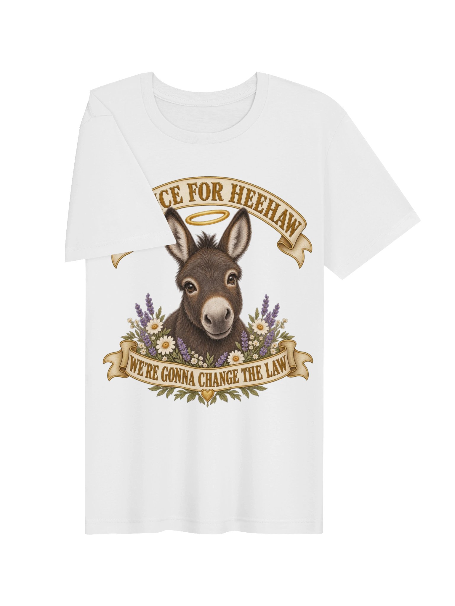 Justice For HeeHaw Classic Design Bella+Canvas Unisex Supersoft T-Shirt product image (7)