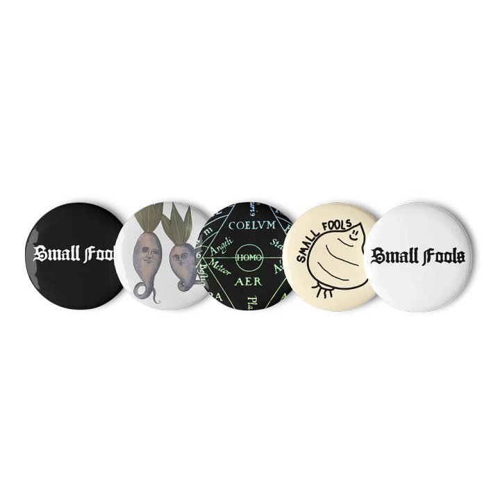 Small Fools Pin Collection (1.25