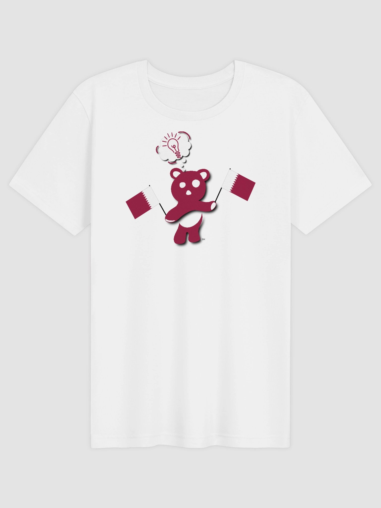 Qatar — Country Bear T-Shirt | BehrBrained Media product image (17)