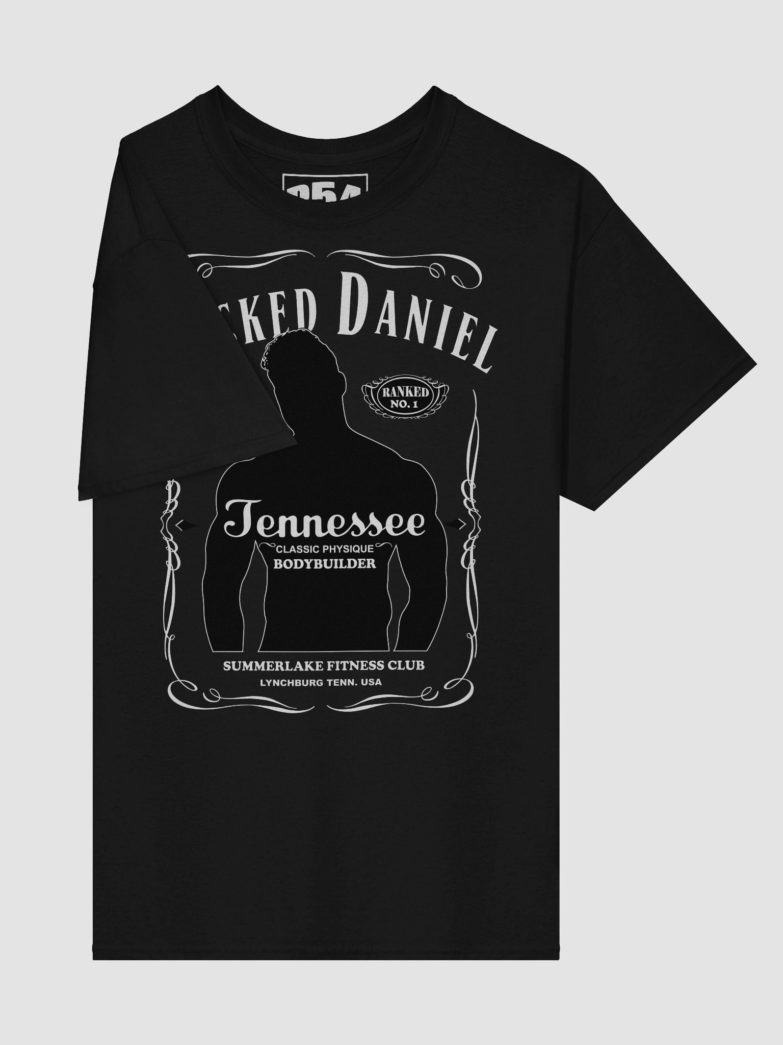 "Jacked Daniel" Fitness Print T-Shirt product image (4)