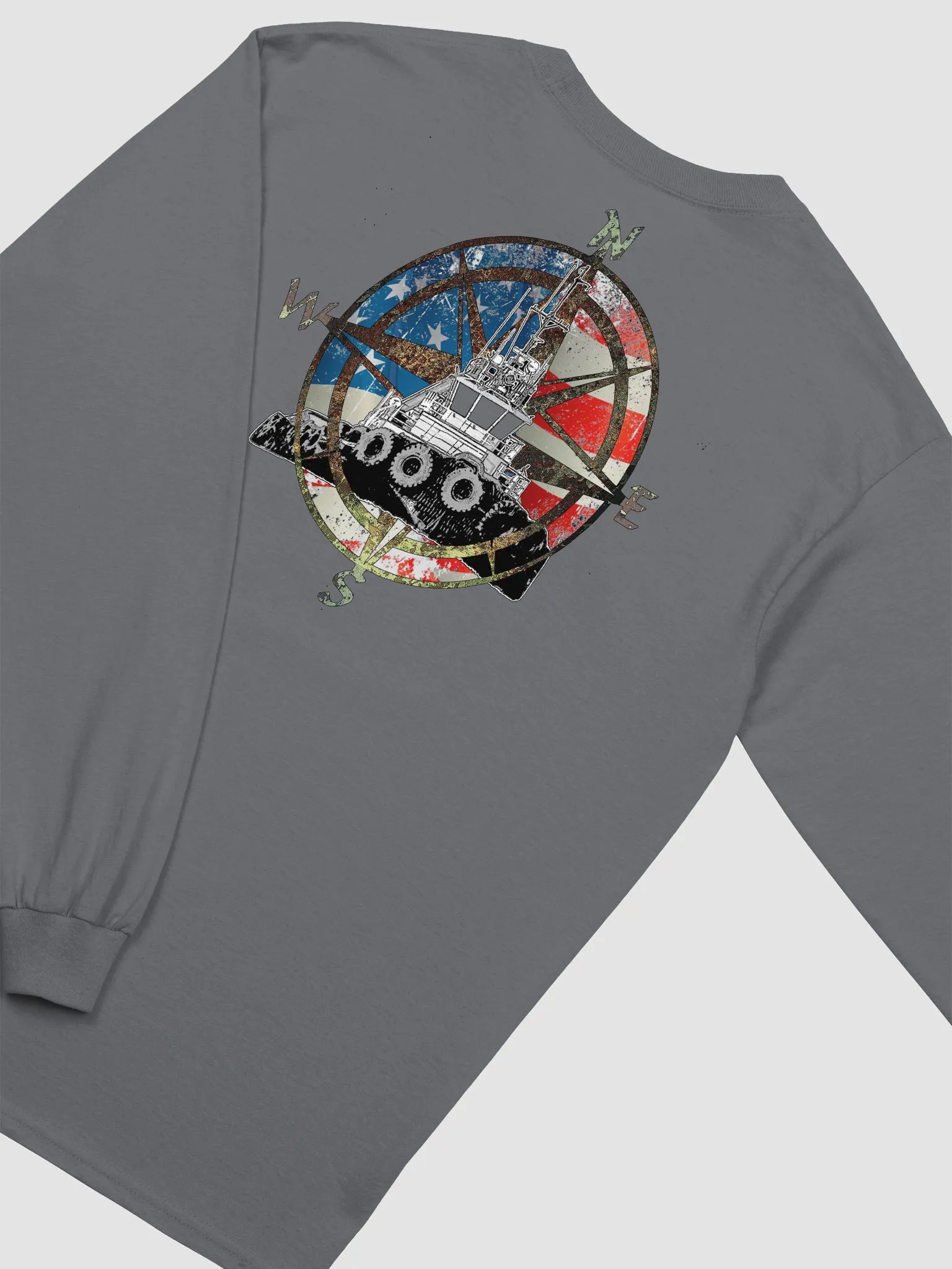 AF - Compass Rose & Tug Marshall Foss – Maritime Workwear | Twin Anchor Apparel Saltwater Long Sleeve Line product image (39)