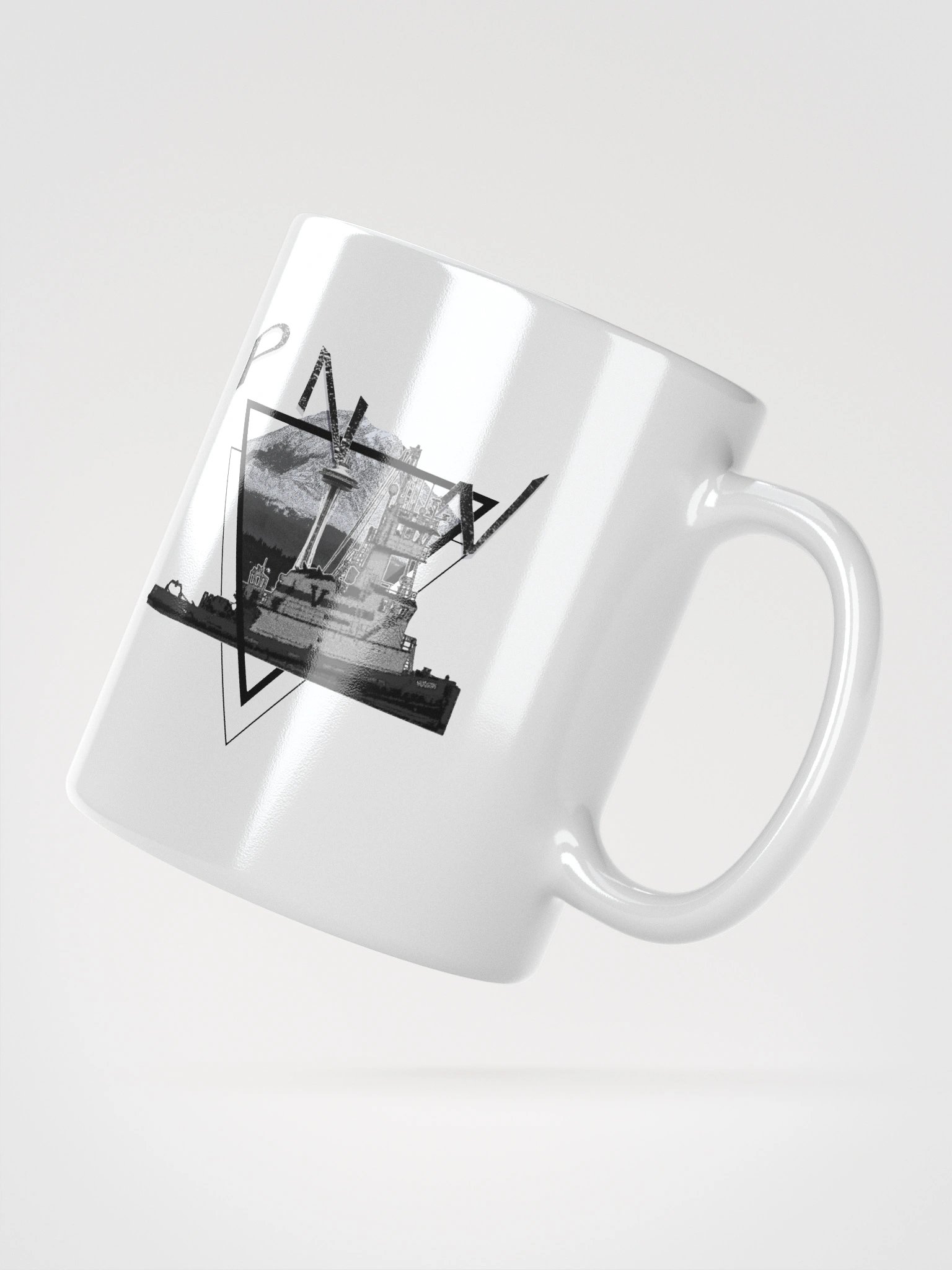 Hudson VB Triangle-Mt Raine- PNW Mug 11oz, 15oz, & 20oz product image (3)