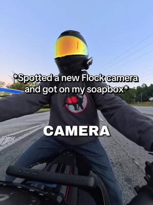I don’t drive/ride crazy (a Class A CDL is expensive and I ain’t trying to lose it) and they STILL piss me off. #flockcameras #nightride #c_deeze #motovlog #bikelife 