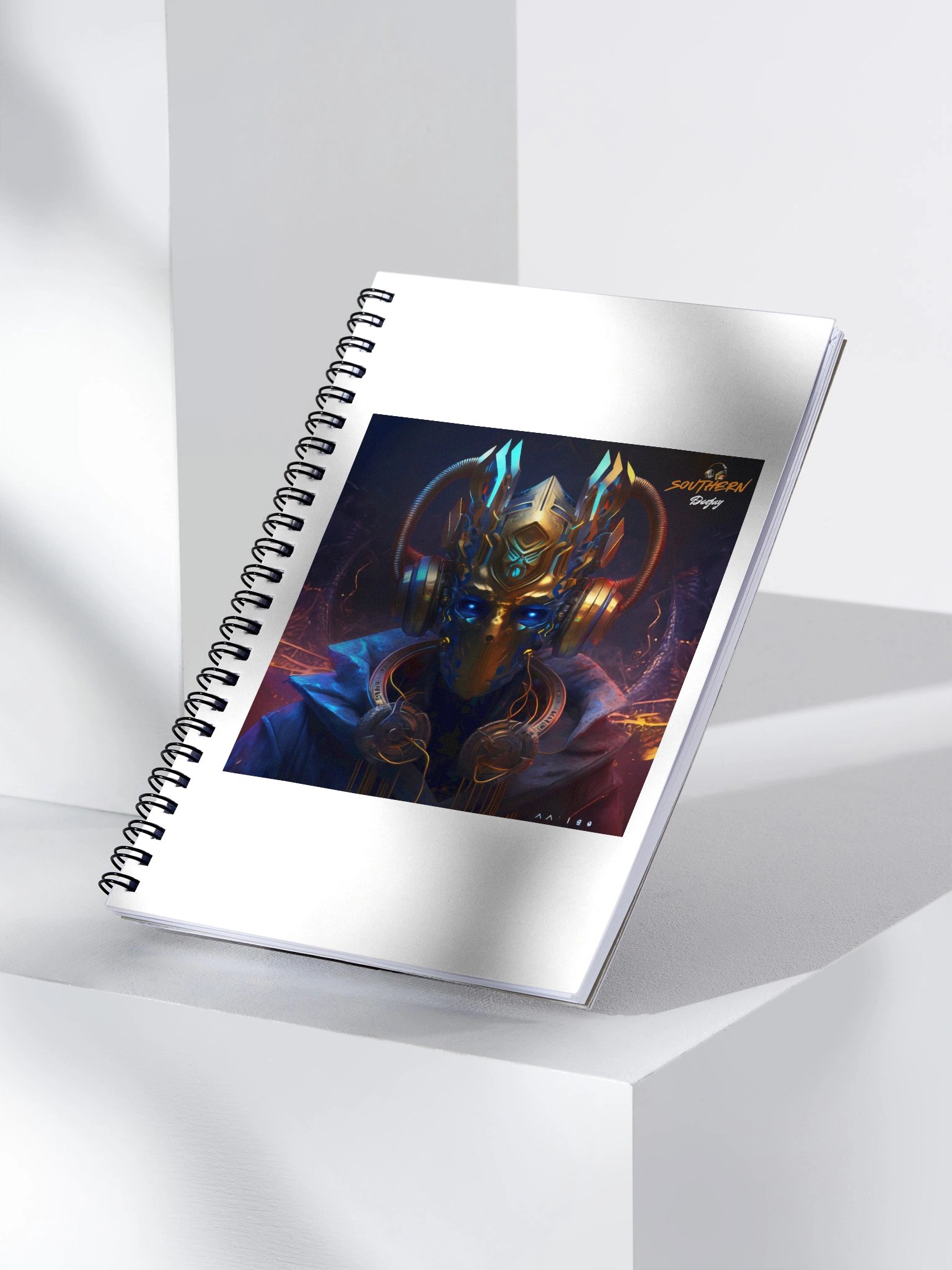 Cyberpunk Visionary Spiral Notebook product image (3)