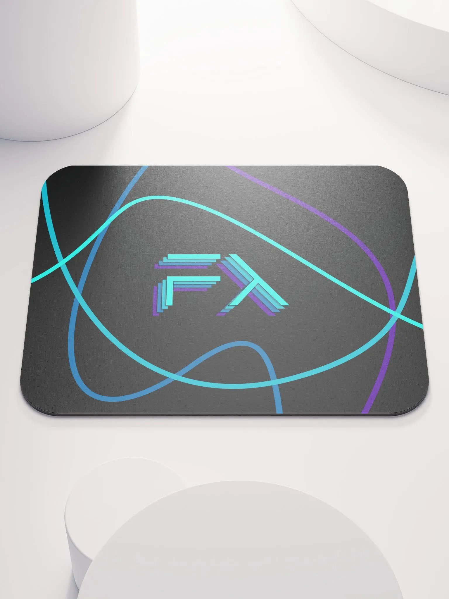 Mouse Pad with OG Blue Ribbons product image (1)