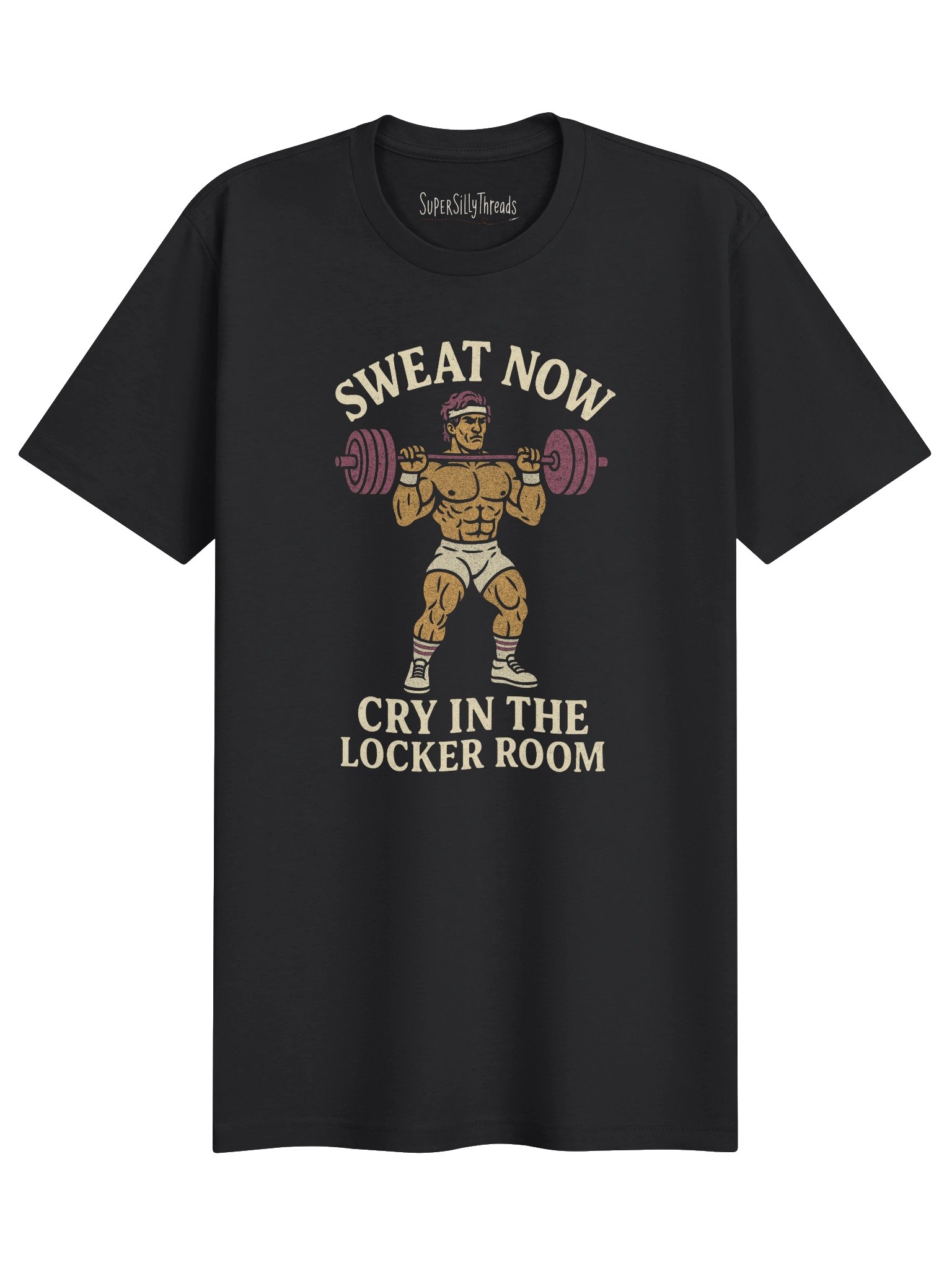 Sweat Now Cry in the Locker Room Vintage Gym Tee product image (1)