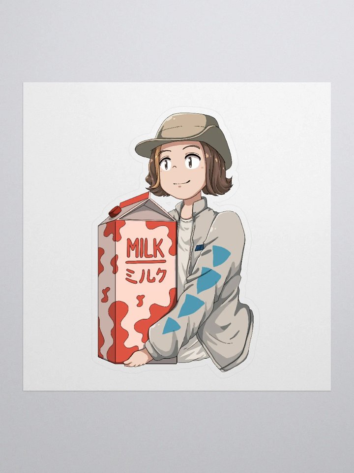 Bu Red Milk Sticker product image (1)