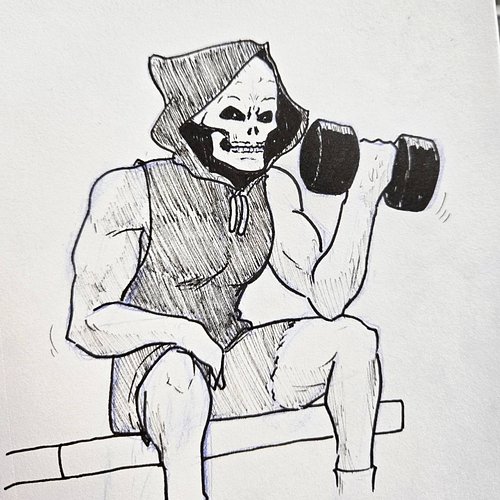 I watched #mastersoftheuniverse 
.
.
.
#skeletor