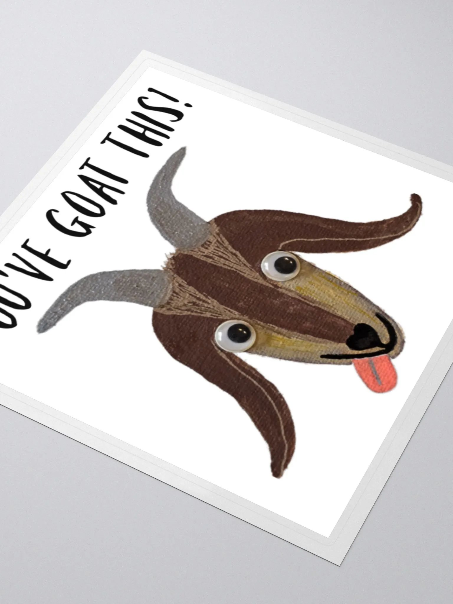 Motivational 'You've Goat This!' Stickers product image (9)