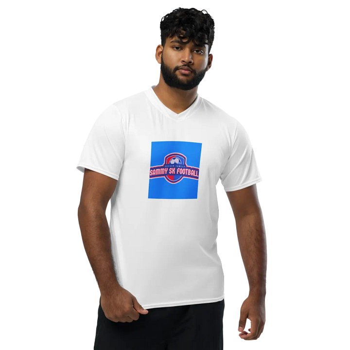 Sammy Sk Football YouTube Support V-Neck T-Shirt product image (1)